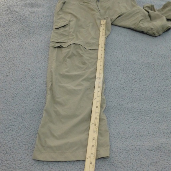 Columbia PFG Pants Mens 40x32 Convertible Hiking Zip Off Khaki Fishing Outdoor - Picture 11 of 14